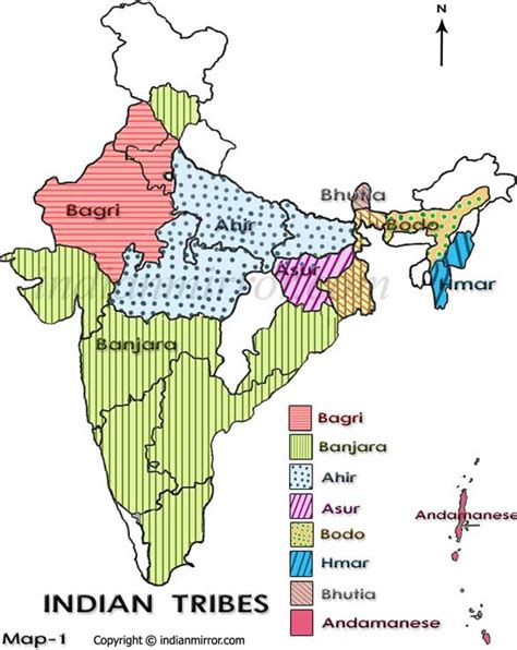 Gond Tribe Map