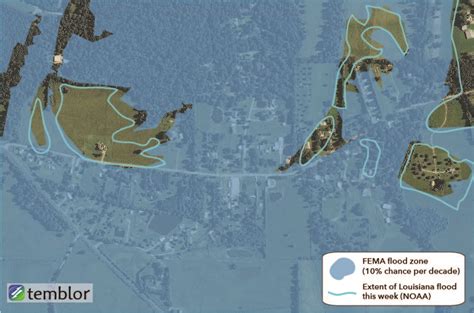 Flood zone maps: Louisiana deluge had less than 1% chance of occurring | Temblor.net