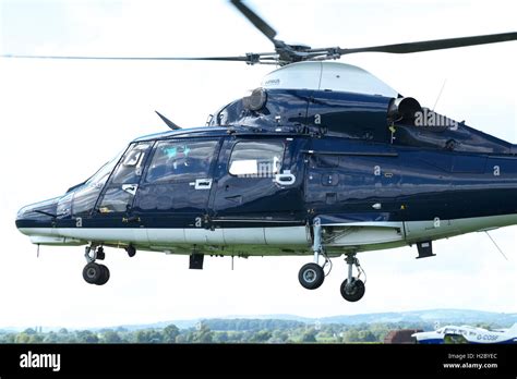 SAS 22 SAS helicopter AS 365 Dauphin operated by 658 squadron for the Stock Photo, Royalty Free ...