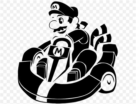 Super Mario Bros. Super Mario Kart Coloring Book, PNG, 625x625px, Super Mario Bros, Art, Black ...