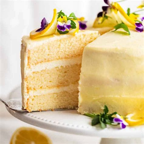 Lemon Cake - with a secret Fluffy Lemon Frosting | Recipe Cart