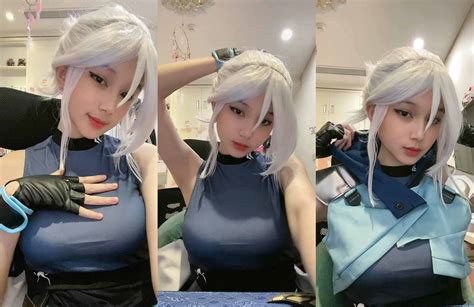 Valorant: Maddie Ng cosplay Jett đẹp ná thở