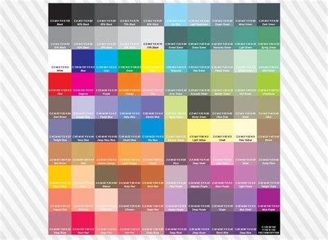 Formidable Cmyk Color Guide Pantone Gg1507a