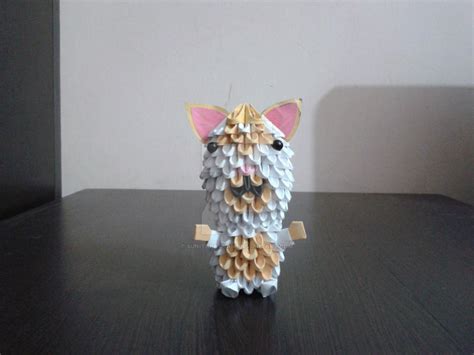 3d origami cat by SunitaPatnaik on DeviantArt