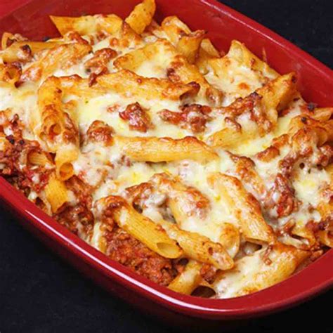 Baked Ziti With Ground Beef [Skinnyfied] - Kitch Me That