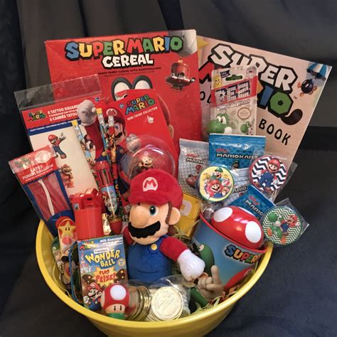 Super Mario Gift Basket - Gift Baskets & Supplies