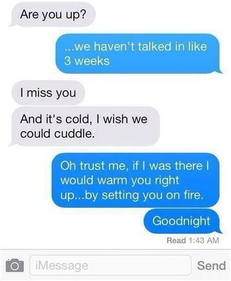 Team Jimmy Joe — 32 Funniest Break Up Texts, Comebacks & Ex...