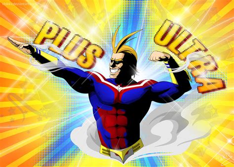 All Might (Plus Ultra) by ChikKV on DeviantArt