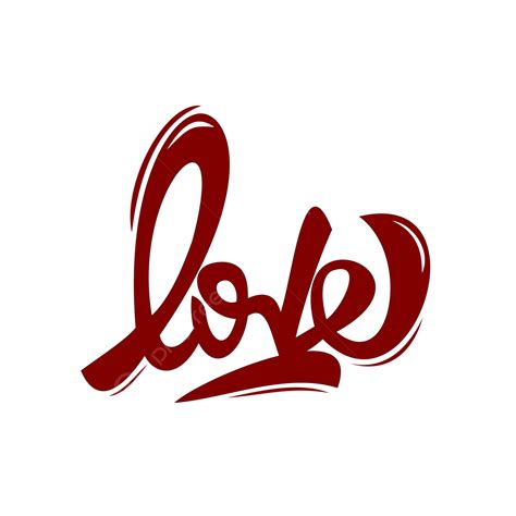 Love Text Design, Love Text, Love Font, Love Lettering PNG Transparent Image and Clipart for ...