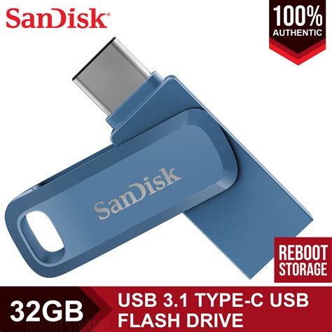 Sandisk Ultra Dual Drive Go USB flash drive 32GB USB Type C OTG 3.1 ...