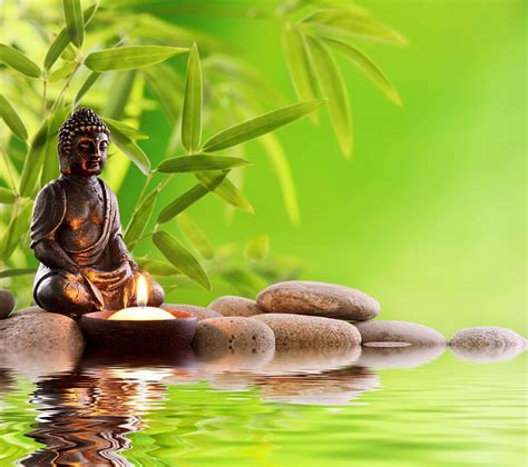 5120x2880px, 5K free download | Mood for Peace , candle, calm, water, buddha, peace, mood ...