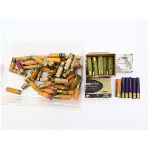 ASSORTED 20 GAUGE SHOTSHELLS LOT