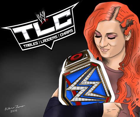 Becky Lynch TLC 2016 Drawing by AllenThomasArtist on DeviantArt