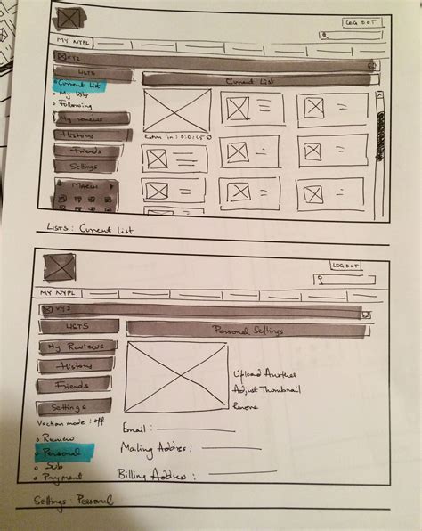 Wireframe Sketches | Wireframe sketch, Wireframe, Wireframe mockup