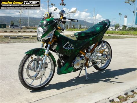 underbone tuner: Gamma Powered Suzuki Raider 150 from Talisay Cebu