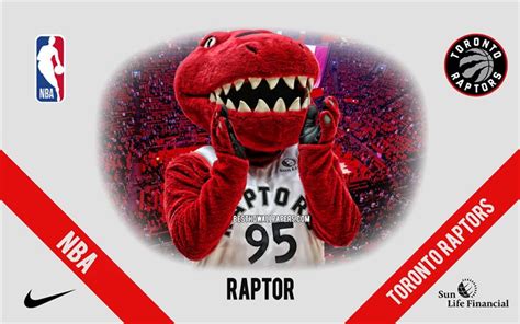 Download wallpapers Raptor, mascot, Toronto Raptors, NBA, portrait, USA, basketball, Toronto ...