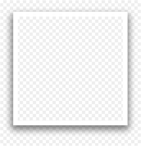 #square #shadow #border #white #vector #lines #edit - White Square Border Png, Transparent Png ...