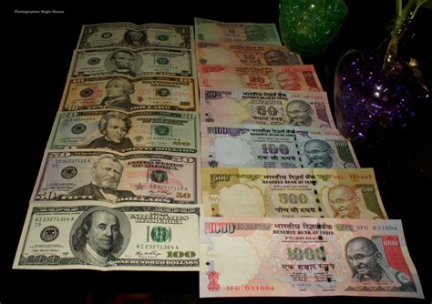 Photographically Yours: Dollars & Rupees