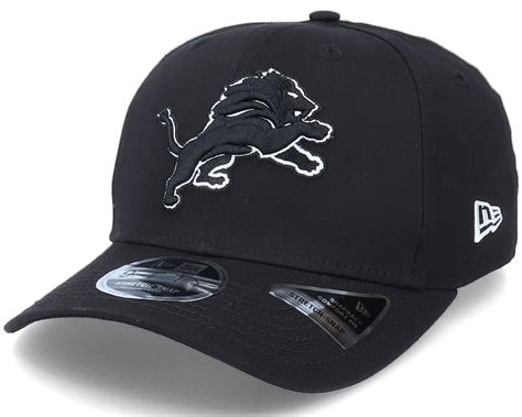 Hatstore Exclusive x Detroit Lions Essential 9Fifty Stretch Black Adjustable - New Era keps ...