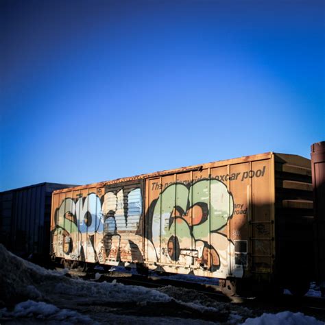 Freight Train Graffiti - Katrina Olson