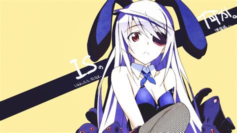 Infinite Stratos, Bunny suit, Eye patch, Anime girls, Anime, Bodewig Laura HD Wallpapers ...