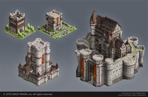 Medieval Castle Concept Art