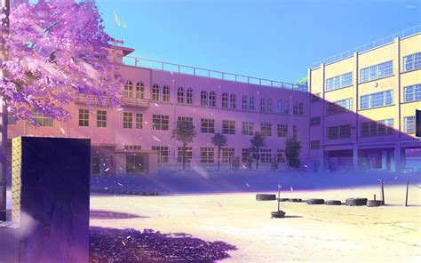 School Yard Anime Wallpapers - Wallpaper Cave