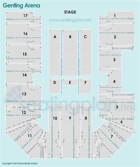 bp pulse LIVE Detailed Seating Plan