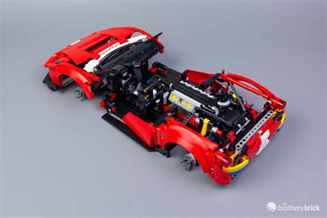 LEGO Technic 42125 Ferrari 488 GTE -“AF Corse #51” Review-38 - The Brothers Brick | The Brothers ...