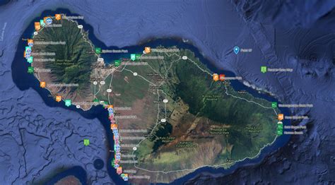 Sugar Beach Maui Map - Map Of Farmland Cave