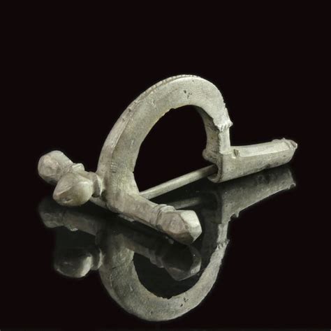 Ancient Roman Silver large Military crossbow Fibula - Catawiki