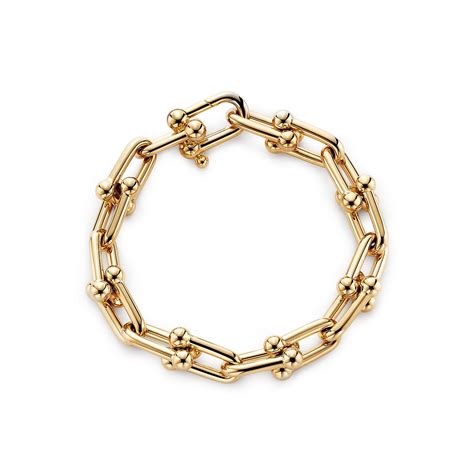 Tiffany HardWear link bracelet in 18k gold, medium. | Tiffany & Co.