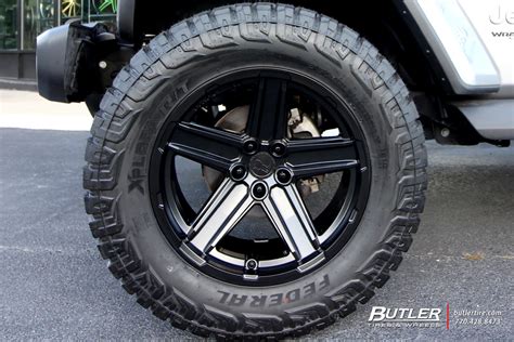 Jeep Wrangler with 20in Black Rhino Recon Wheels exclusively from Butler Tires and Wheels in ...