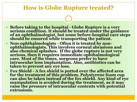 PPT - Globe Rupture PowerPoint Presentation, free download - ID:7955512