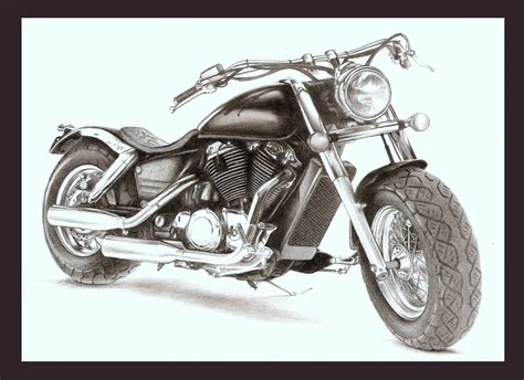 Harley Davidson Drawing at GetDrawings | Free download