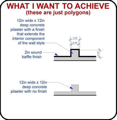 How to Correctly Place a Pilaster - Architecture - Vectorworks ...