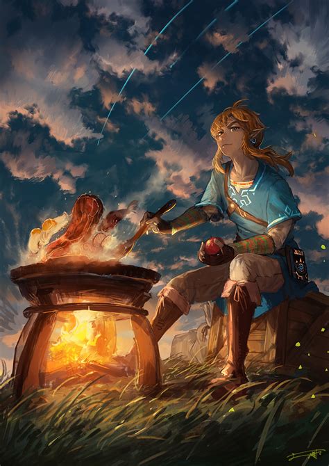 Link (Breath of the Wild) - Zelda no Densetsu: Breath of the Wild - Image by You Shimizu ...