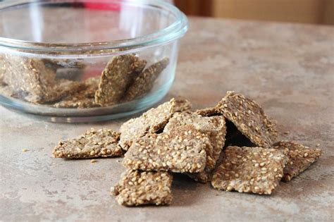 Whole Grain Crackers: super healthy, super easy, and super delicious! You control the ...