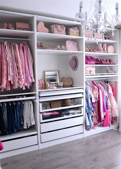 Ikea Pax Wardrobe Walkin Closet (2) – The Pink Millennial