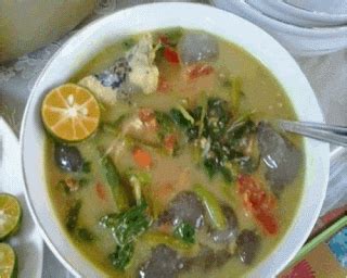 Resep masakan Kapurung khas Sulawesi - resep masakan dunia lengkap