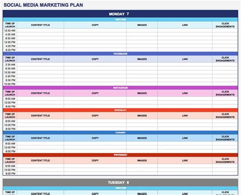 Free Marketing Plan Templates for Excel - Smartsheet