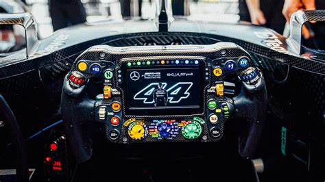 F1 Steering Wheel: How Does Lewis Hamilton's Formula 1 Steering Wheel Work? - The SportsRush