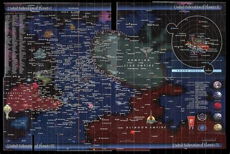 Map of the Federation of Planets : r/startrek