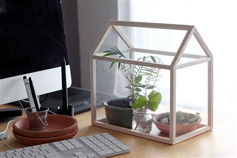 30 Cute DIY Mini Indoor Greenhouse Design Ideas & Tutorials - Matchness.com