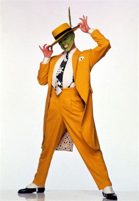 Jim Carrey as The Mask | Gigi Hadid The Mask Halloween Costume 2019 | POPSUGAR Fashion Photo 3