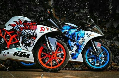 KTM RC 390 Modified as Final Year college project