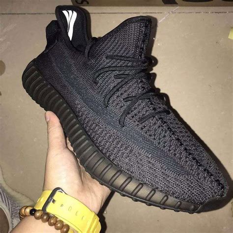 adidas Yeezy Boost 350 v2 Black FU9013 First Look | SneakerNews.com