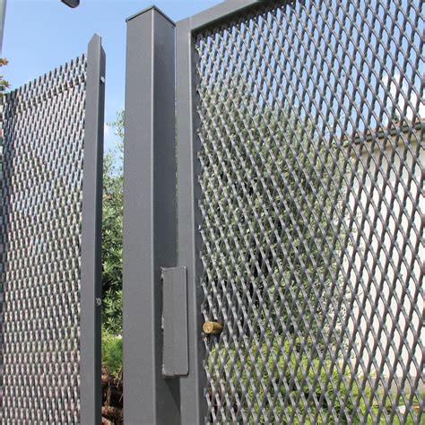 Expanded metal fence - ROMBO - Fils - industrial / steel / contemporary