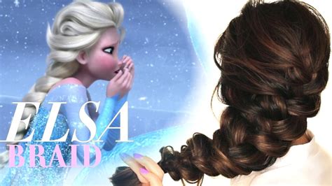 ★FROZEN ELSA'S messy BRAID HAIR TUTORIAL | CUTE HAIRSTYLES - NY Beauty Review