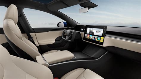 Tesla truly transforms the Model S interior and the definition of in ...